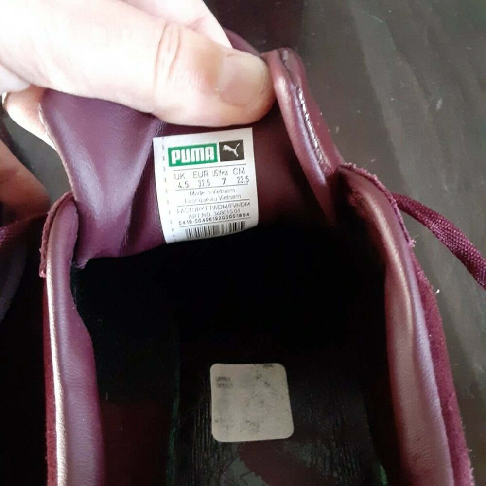 Puma Suede Classic Mac 3 Lipstick Port Royale - Picture 4 of 6